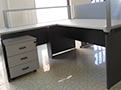 IN –Clip-on partition with desk